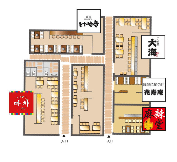 店舗案内MAP